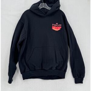 HBO Insecure Fest 2021 Season 5 Promo Mens Black Hooded Sweatshirt Sz L